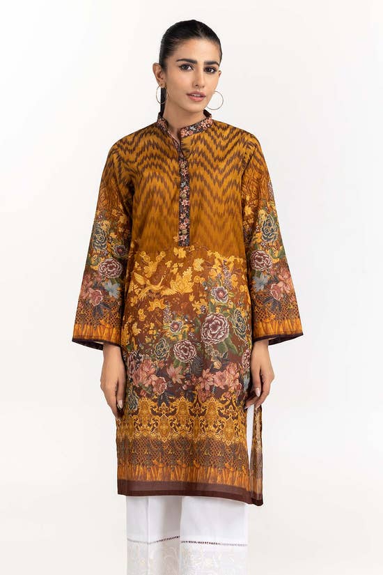 Digital Printed Cambric Shirt GLS-22-267