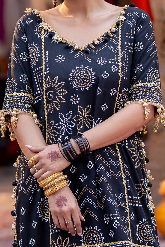 2 Piece Unstitched Gold Lacquer Printed Lawn Suit TL-52034