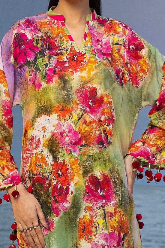 2 Piece Unstitched Printed Lawn Suit TL-52079